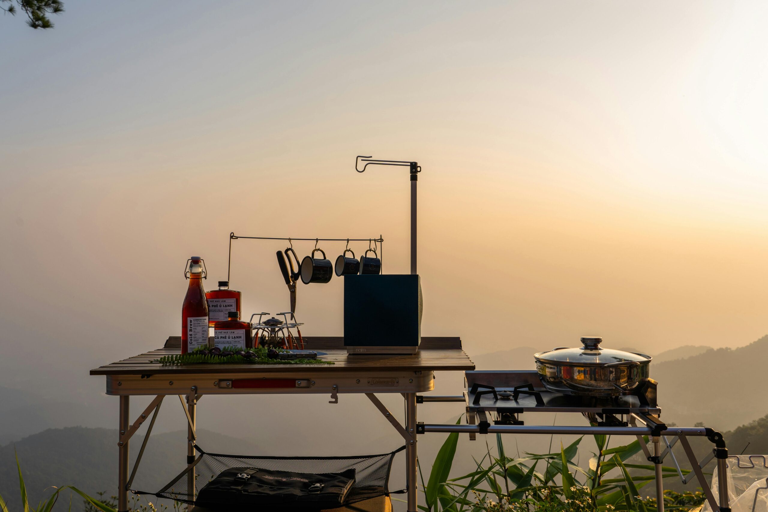 outdoor kitchen